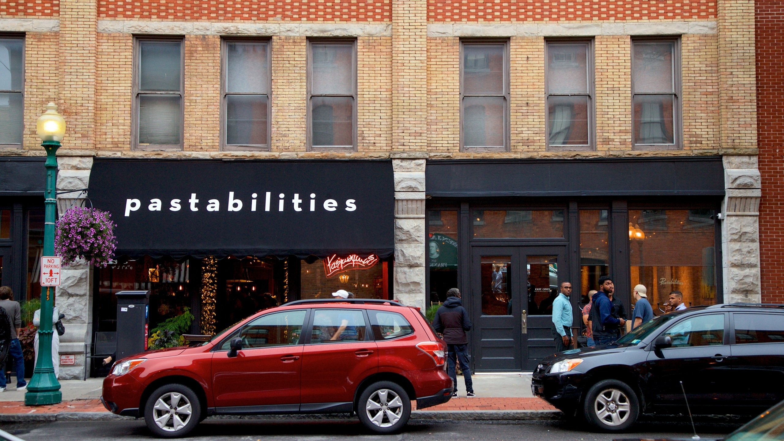 Armory Square featuring signage