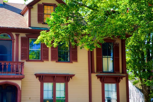 Skolfield-Whittier House mit einem Haus