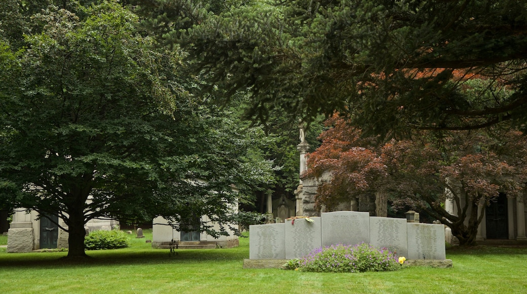 Mount Hope Cemetery featuring a garden