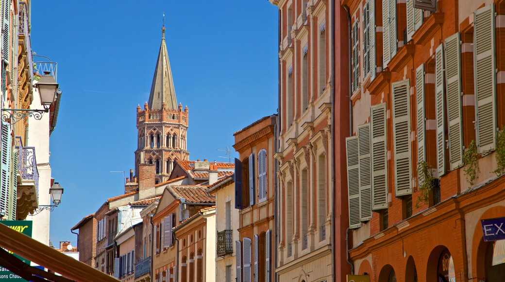 Toulouse mostrando patrimonio de arquitectura y una ciudad