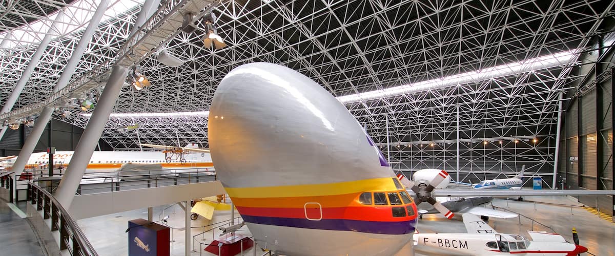 Airbus showing interior views and aircraft