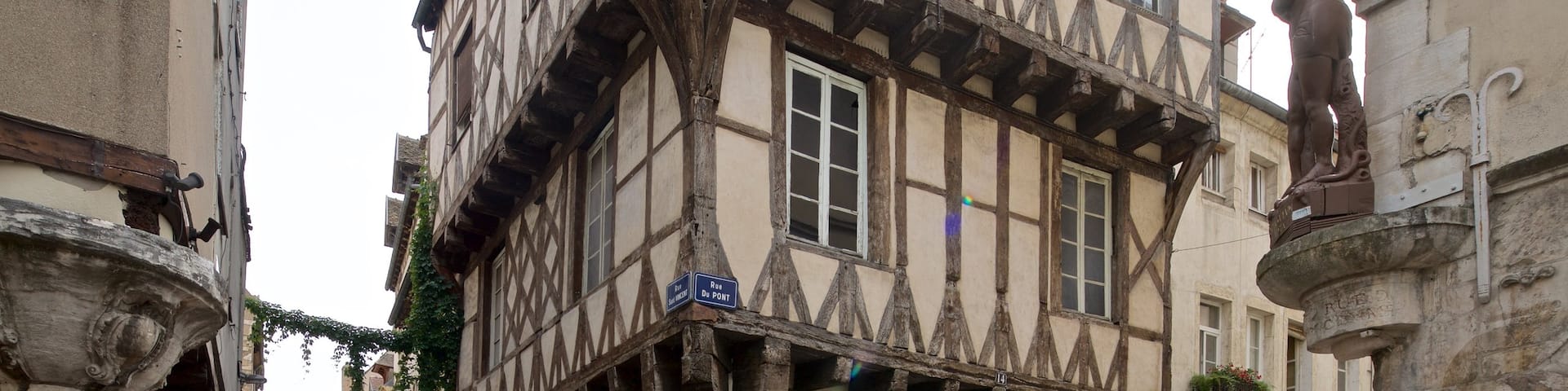 Chalon-sur-Saone showing heritage elements and a city