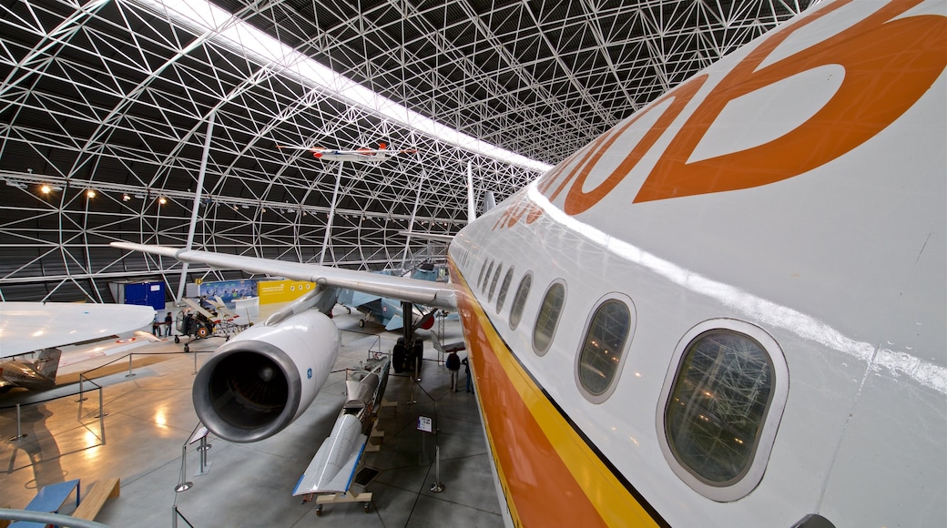 Airbus showing aircraft and interior views