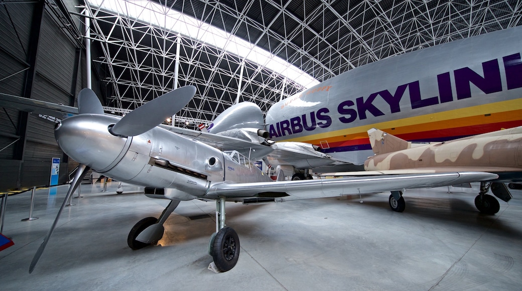 Airbus showing aircraft and interior views