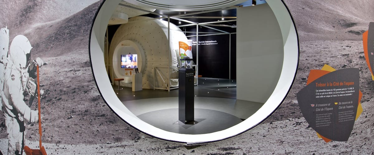 Cité de l\'Espace ofreciendo vistas de interior