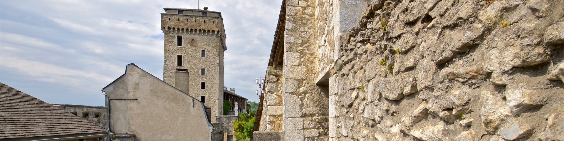 Chateau Fort Pyreneen Museum which includes heritage architecture