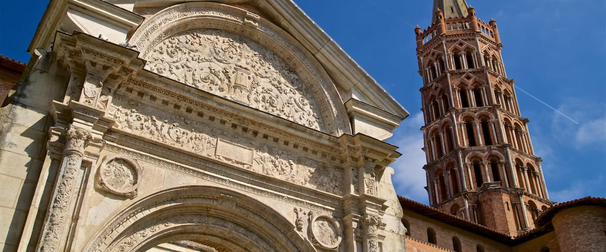 Basilique Saint-Sernin qui includes patrimoine architectural