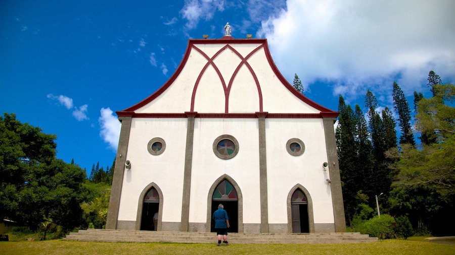 Ile Des Pins inclusief een kerk of kathedraal