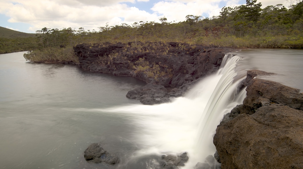 Yate showing a waterfall and a river or creek