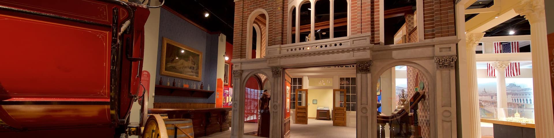 The Durham Museum which includes interior views