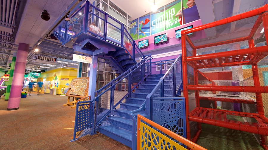 Omaha Children\'s Museum featuring interior views