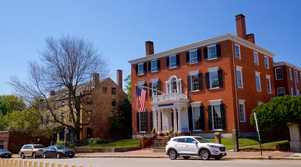 McLellan-Sweat Mansion which includes a house