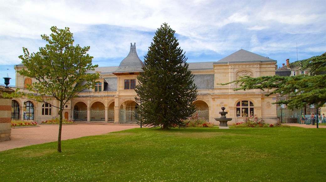 Musee Anne de Beaujeu inclusief historische architectuur en een park