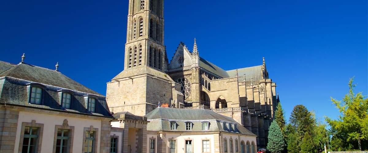 Catedral de Limoges ofreciendo una iglesia o catedral y arquitectura patrimonial