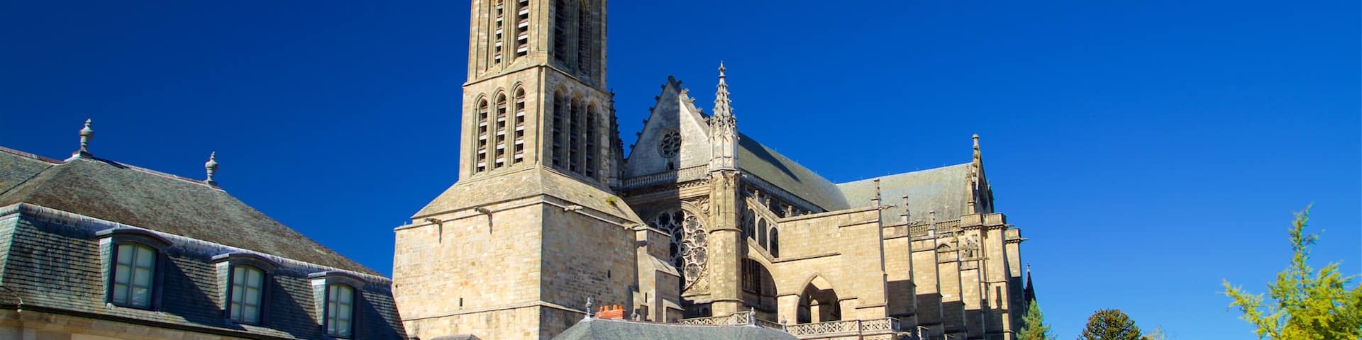 Limoges Cathedral featuring heritage architecture and a church or cathedral