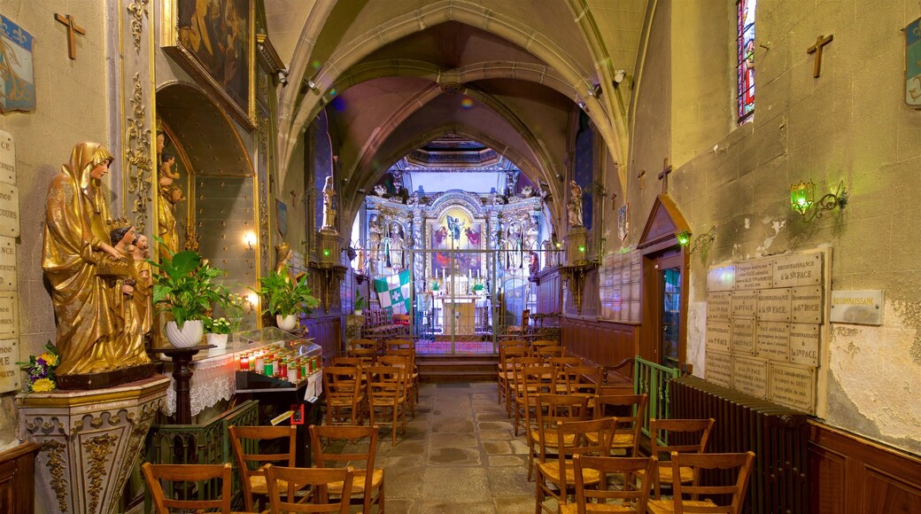 Chapel of St-Aurelien which includes heritage elements, religious elements and a statue or sculpture