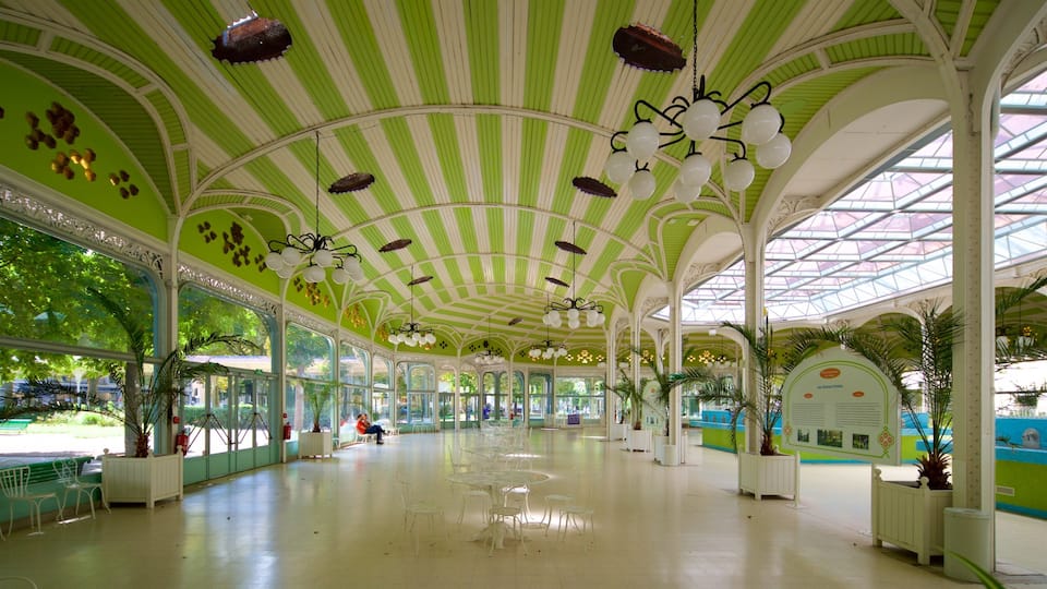 Source des Célestins showing interior views