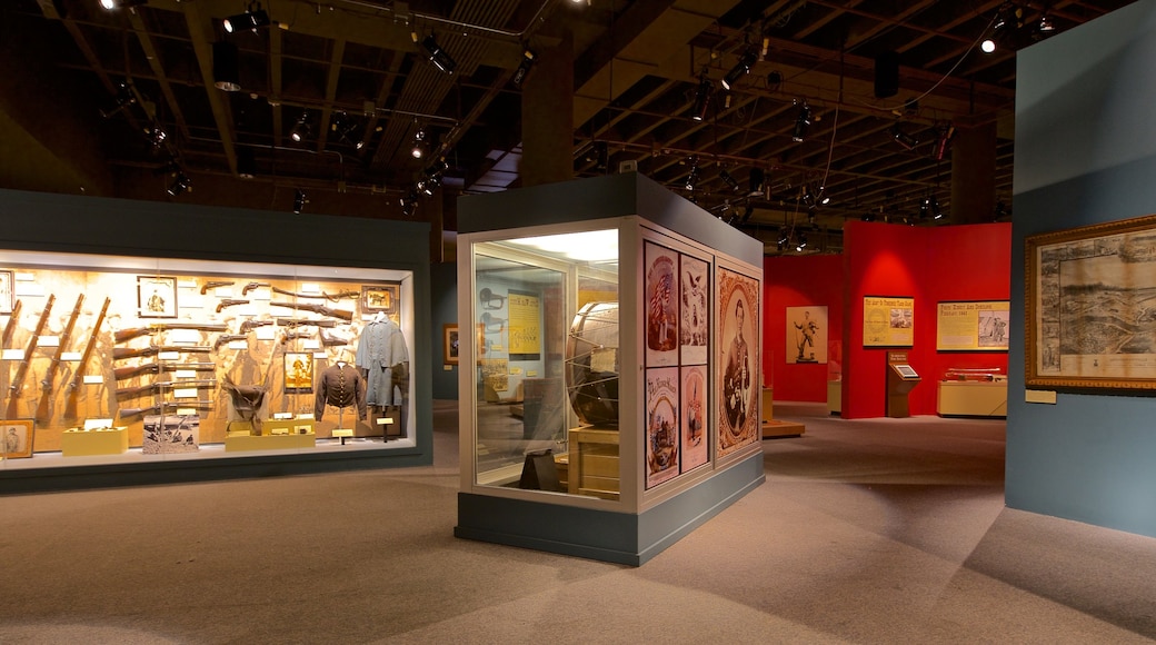 State Historical Society of Iowa Museum showing interior views