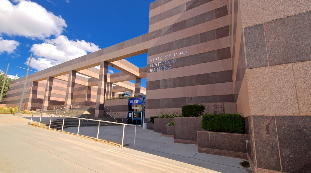 State Historical Society of Iowa Museum caratteristiche di architettura moderna