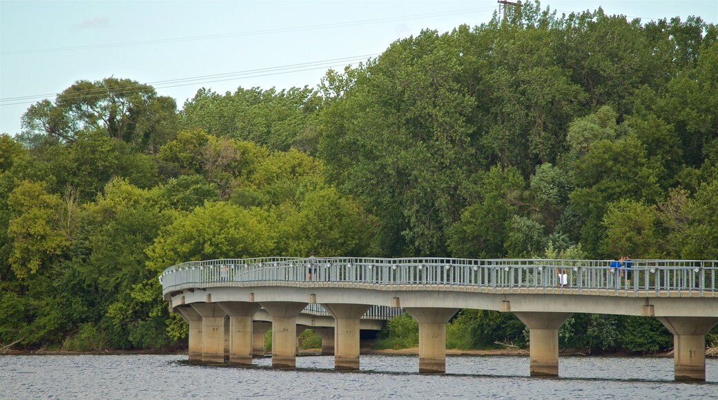 Grays Lake featuring a bridge and a river or creek