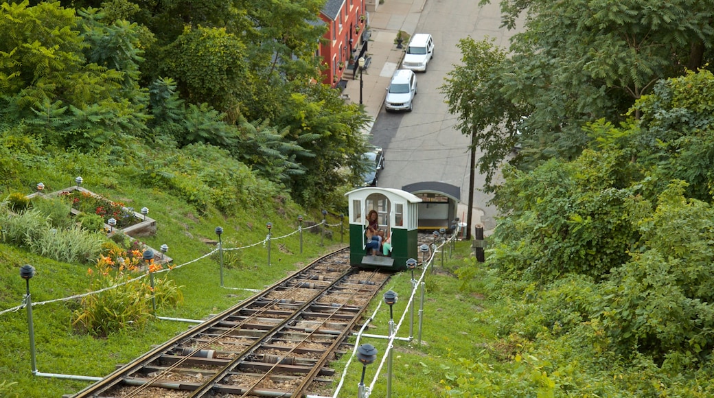 Fourth Street Elevator som visar en gondola