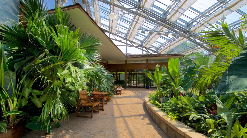 Reiman Gardens featuring interior views and a park