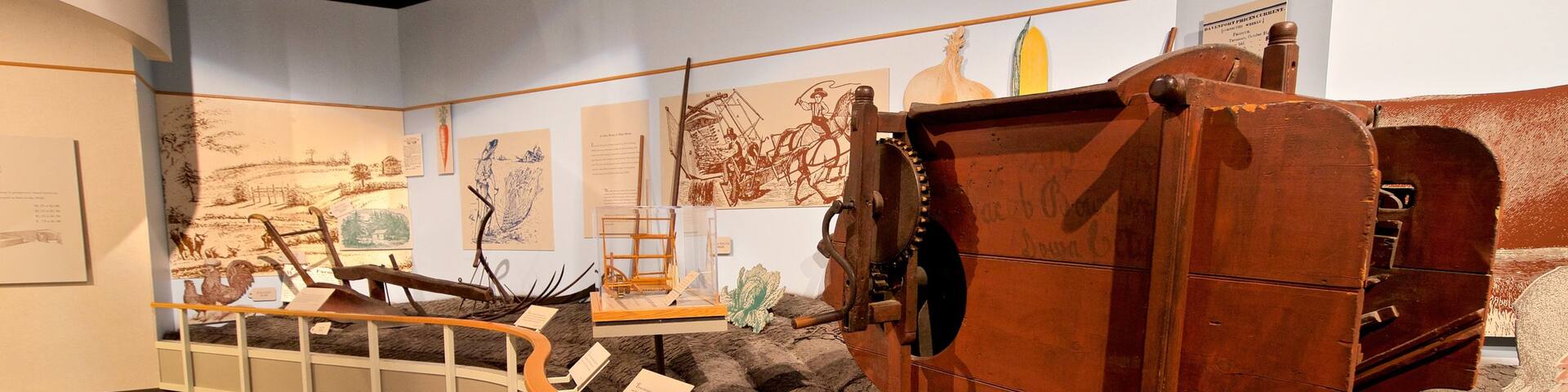 State Historical Society of Iowa Museum which includes interior views