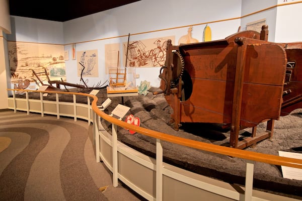 State Historical Society of Iowa Museum montrant vues intérieures