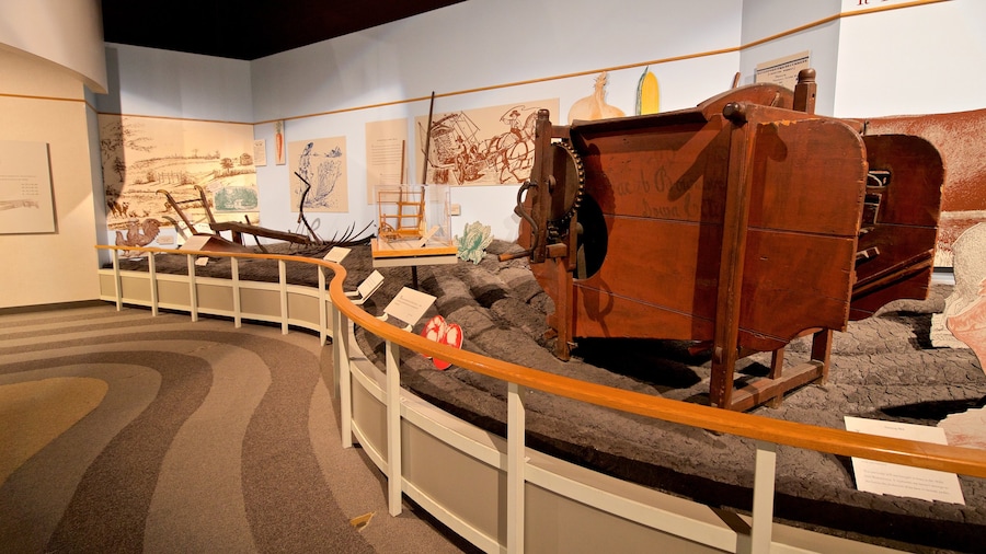 State Historical Society of Iowa Museum which includes interior views