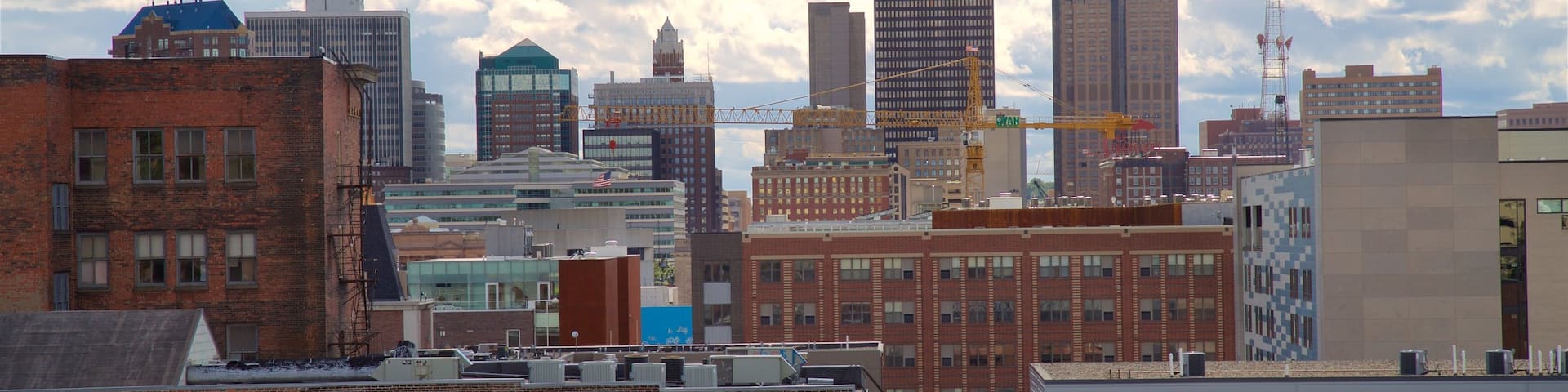 State Historical Society of Iowa Museum mettant en vedette gratte-ciel, panoramas et ville