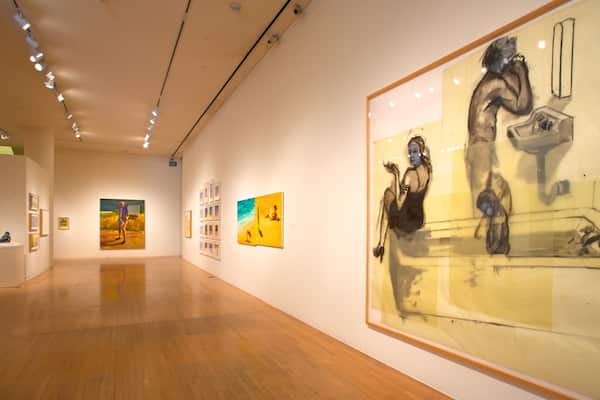 San Jose Museum of Art qui includes vues intérieures et art