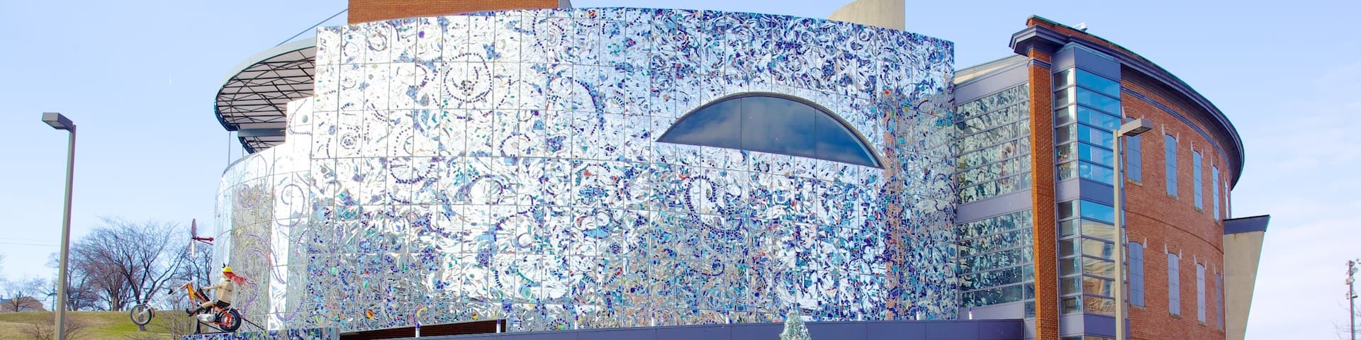 American Visionary Art Museum which includes art and a city