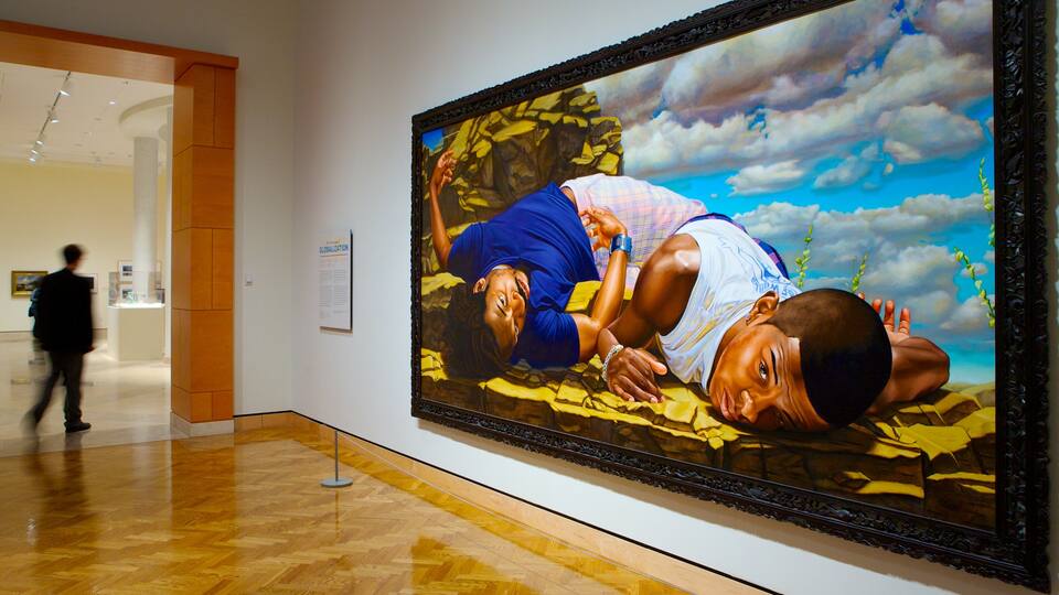 Minneapolis Institute of Art featuring interior views and art