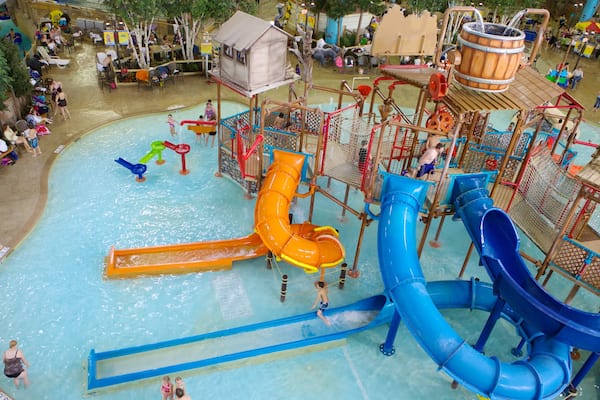 Water Park of America qui includes balades, piscine et parc aquatique