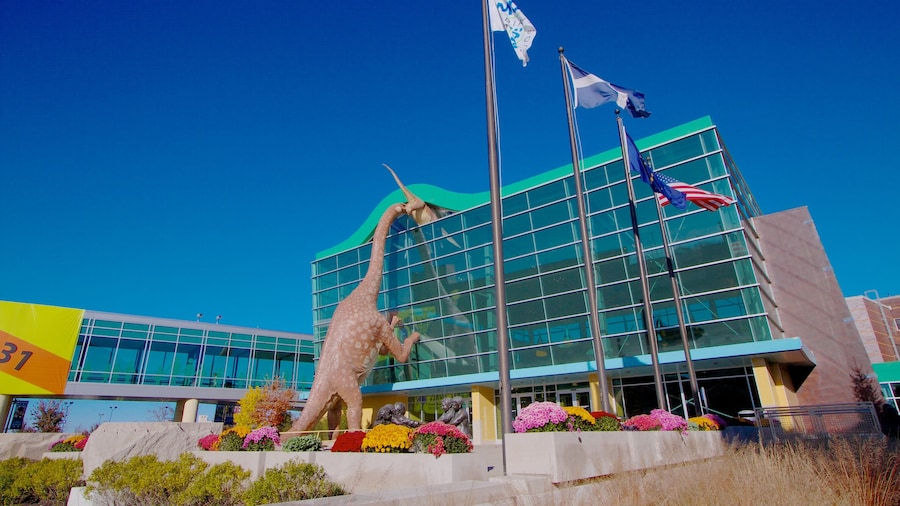 Children\'s Museum of Indianapolis som inkluderar en stad