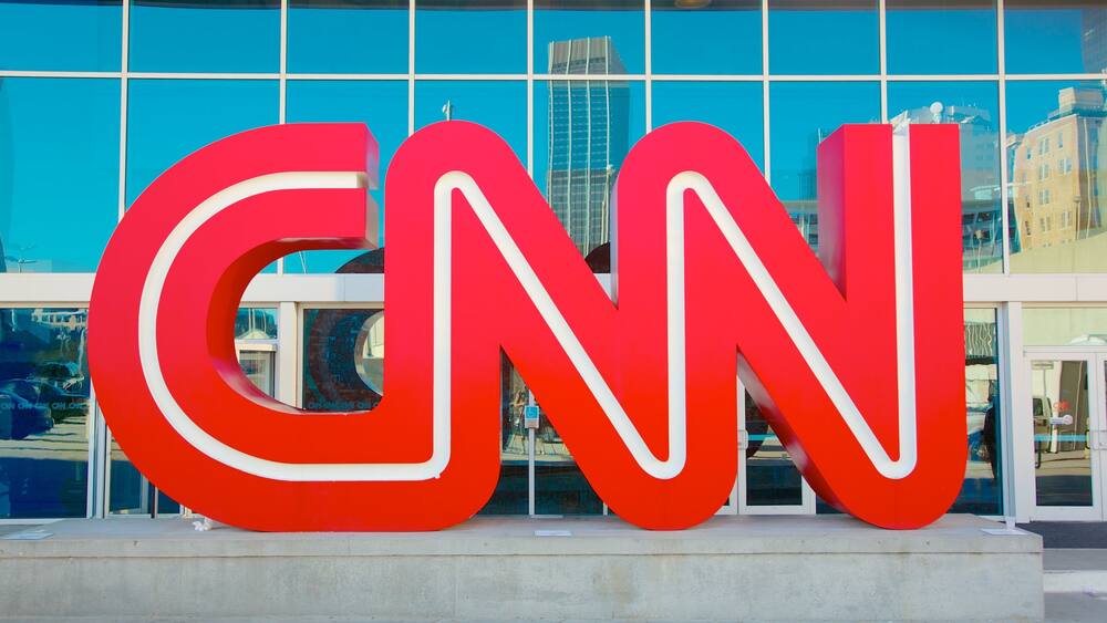 CNN Center welches beinhaltet Stadt, Beschilderung und Stadtansicht