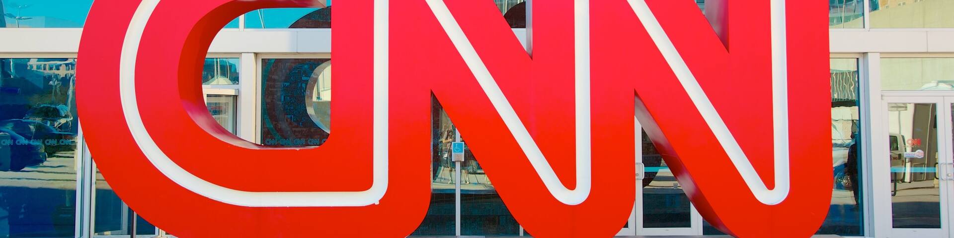 CNN Center featuring signage, a city and cbd