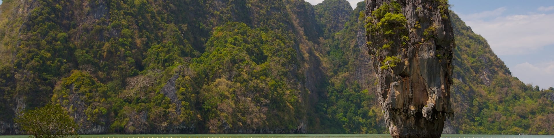 Ao Phang Nga National Park featuring general coastal views, mountains and forest scenes