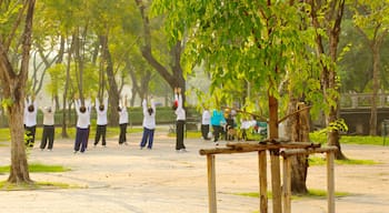 Lumpini Park som omfatter en have og et dagspa