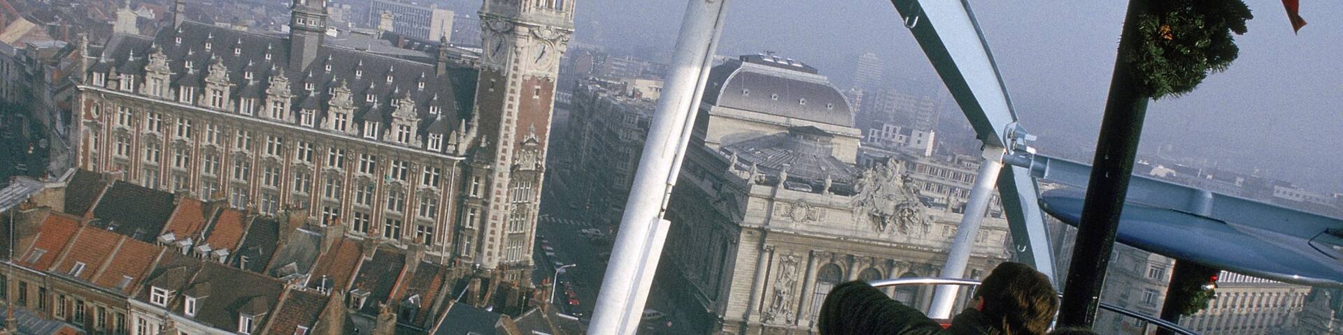 Lille featuring views, a church or cathedral and heritage architecture