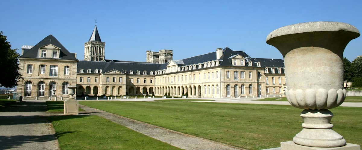 Caen montrant château ou palais et patrimoine architectural