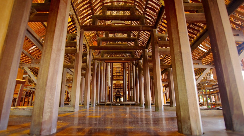 The Sanctuary of Truth featuring a temple or place of worship, interior views and heritage architecture