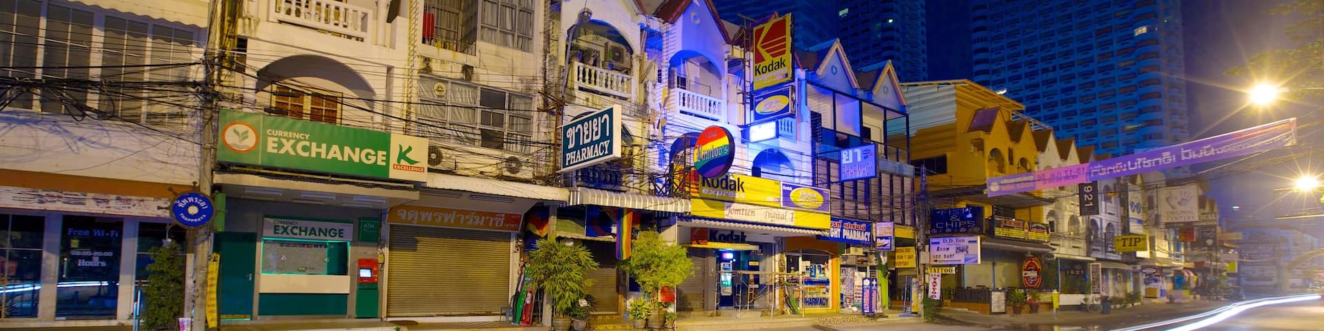 Plage de Dongtan qui includes scĂšnes de rue, ville et scĂšnes de nuit