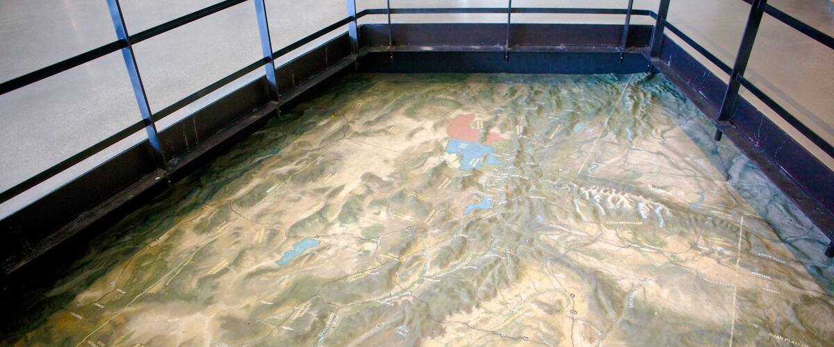 Utah Museum of Natural History showing interior views