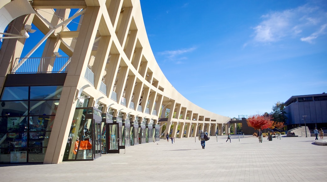 Salt Lake Public Library Main Building mettant en vedette ville et architecture moderne