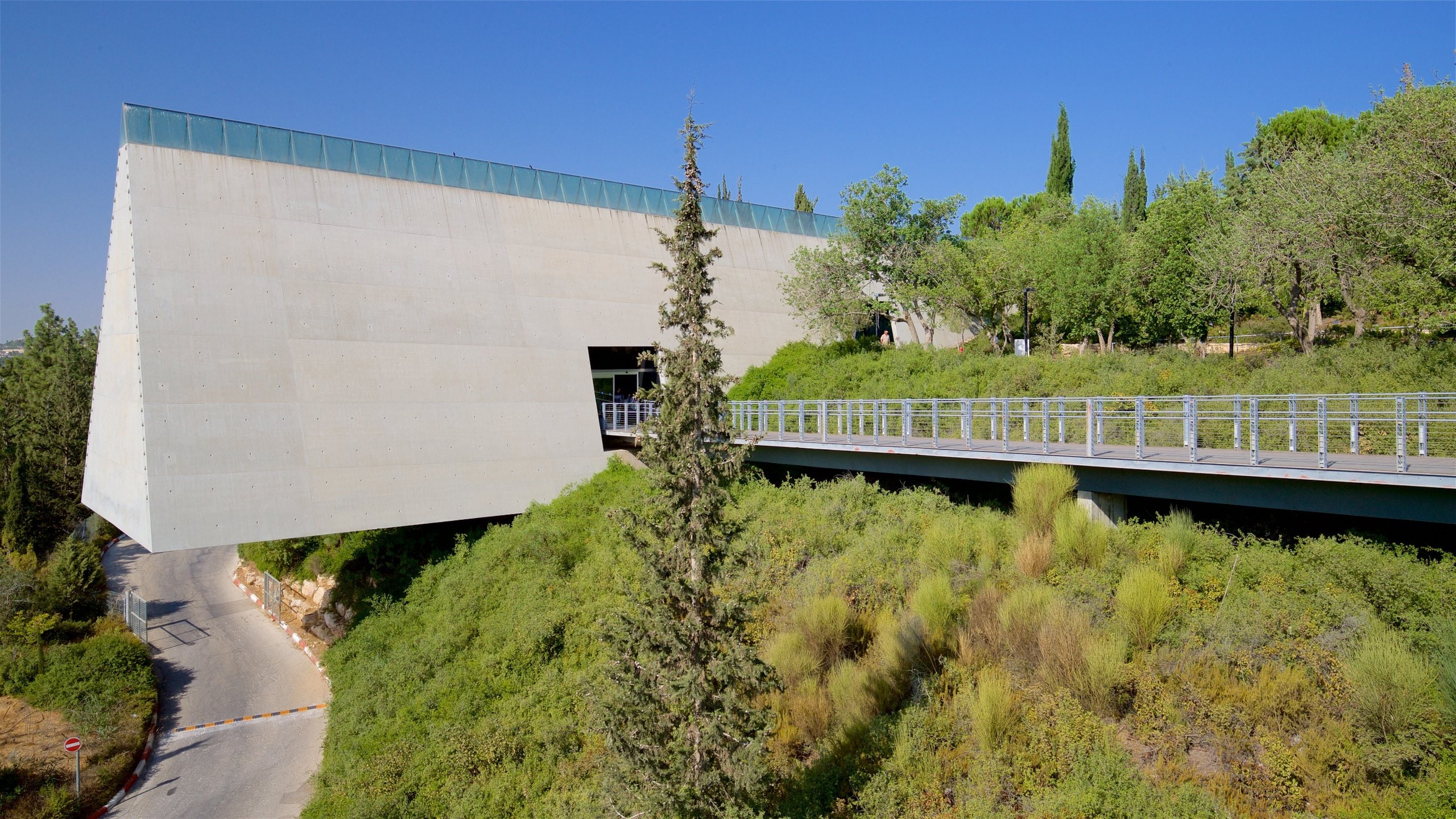 Yad Vashem ofreciendo arquitectura moderna