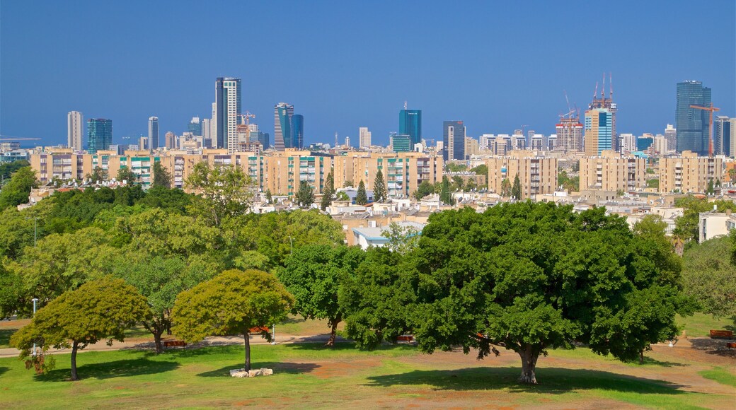Parc Edith Wolfson qui includes ville, parc et panoramas