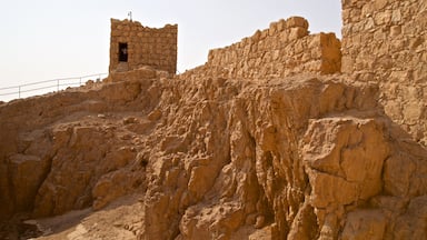 Nationaal Park Masada toont historisch erfgoed en een ruïne