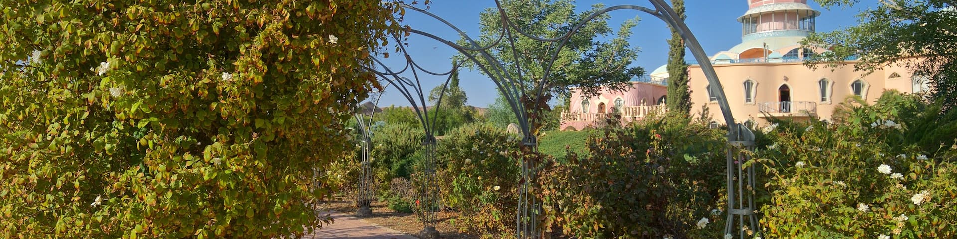Yahel which includes a park and heritage architecture