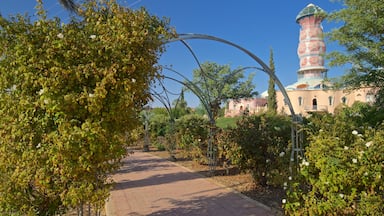 Yahel which includes a park and heritage architecture